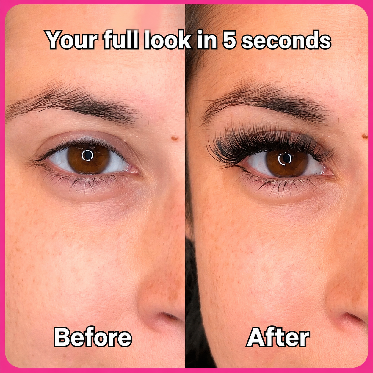 Magnetic lashes