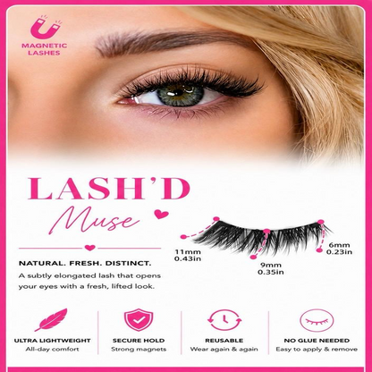 Magnetic lashes